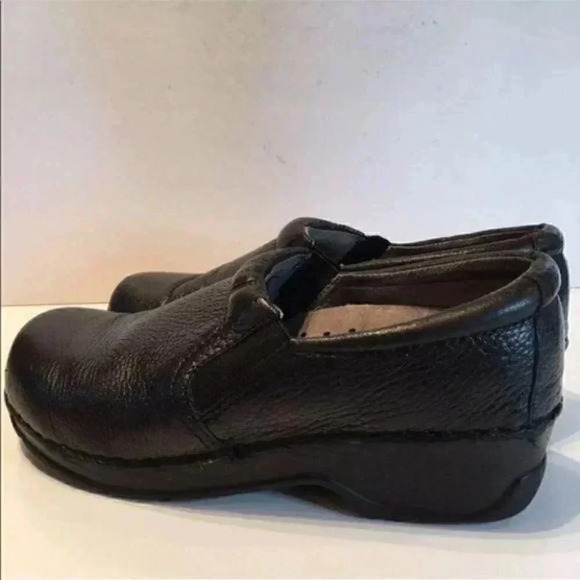 Klogs Closed Clogs Leather Slip Resist Work Safe - Picture 4 of 11